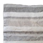  Restore Home White Gray Pleated Striped King Shams Set Of 2 100  Cotton