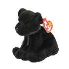 Ty Beanie Baby Luke - Mwmt  dog Black Lab 1998 