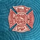 Mercer County 215 Old Embossed Emblem Plaque Plate Topper Sign Fire Department