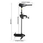 12v 624w Electric Outboard Motor Boat Engine Trolling Motor Outboard Engine