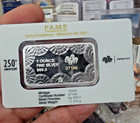 Pamp 250th Anniverary Usa 1oz 999 Fine Silver Bar Mint New Sealed United States