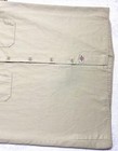 Dickies Khaki Short Sleeve Button Up Work Shirt Men s Xl Pockets Twill