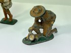 Vintage Barclay Manoil Lead Toy Figures W boy Scout  signalman  Radioman  more