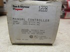 Pass   Seymour 1228 Mannual Controller 30a 120-277v Double Pole Double Throw