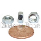 M5-0 80 Metric Hex Nuts  Zinc Plated Cr 3 Class 10 Steel  Din 934  Coarse Thread