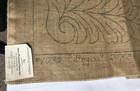 Vtg Rug Hooking Pattern Jane Mcgown    begin  Pat 1032 Burlap Floral 20x36   