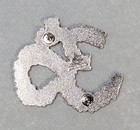 Om Aum Greatful Dead Dancing Bears Pinback Pin