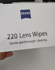 220 Count Pre-moistened Lens Wipes - Individually Wrapped For Eyeglasses Cameras