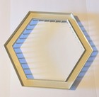 Vintage Love And Money Crafts Hexagon Weaving Loom Placemat 13  By John Alan