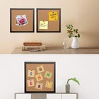 Cork Board Bulletin Board 12  X 12  4 Pack Small Square Pin Board For Home Wall
