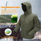 Tactical Jacket Mens Waterproof Military Soft Shell Work Windbreaker Jacket Coat
