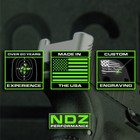 Ndz Glock 43x 48 43 Extended Slide Lock Lever Esll Stainless Steel Cerakote Pvd