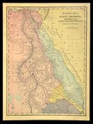 Vintage Nubia Map Of Eritrea Egypt Anglo Egyptian Sudan Original Ca 1911 Antique