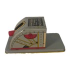 Vintage T  Cohn  superior Space Port  Tin Space Cannon Toy