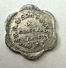 Good For 5c Cents In Trade Token   W h  Ligons   Sons   Pamplin Virginia   A033