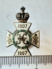 Imperial Russian Miniature Badge The Konstantin Officer Artillery School  Silver