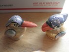 Toucan Bird Salt   Pepper Shakers Japan Three Pairs  3  Vintage 50s