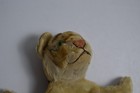 Antique Steiff Tiger Cat Hand Puppet Collectible German Toy Mohair Whiskers