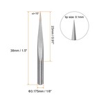 3 175mm Shank 0 1mm Tip 10 Degree Carbide Engraving Cnc Bit With Plastic Box