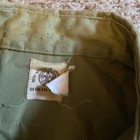 Vtg Senior Boy Scouts Of America Official Shirt W Badges Olive Green Long Sleeve