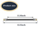 3 Pack 1ft Black Phone Telephone Extension Cord  Rj11 6p4c  Landline  Fax