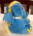 Neopets Blue Starry Elephant 10  Plush Stuffed Animal 2008 Jakks No Code