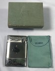 Vtg Elgin American Lite-o-matic Cigarette Case Lighter Original Box Dust Cover 