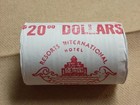Vtg Rare Resorts International Hotel Atlantic City Eisenhower Dollars 1 Roll  20