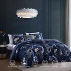 Bebejan Daisy Blue 5 Piece Reversible Comforter Set In King Final - Sale