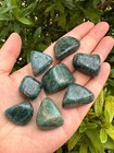Apatite Tumbled Stones  0 7-1 25 Inch Tumbled Apatite  Healing Crystal  Bulk Lot