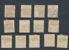 Gb Evii Gv Gov Parcels Army Official Postage   Revenue Used Mh  13 Items  Mk3825