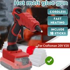 Hot Melt Glue Gun For Craftsman 20v V20 Li-ion Battery Handheld Repair Diy Tools