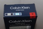 Calvin Klein Boys Underwear Boxer Briefs 6-pack Variety Black Blue Gray Size M