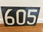 C1920 Vintage Nyc Subway Car Porcelain Enamel Sign Antique Train Old Advertising