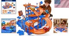 Hot Wheels Track Set Criss Cross Tracks Cars Racing Vehicles Kids Toy Fun Child