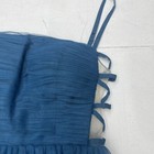 Jj   s House Ink Blue A Line Tulle Open Side Prom Dress Women   s Size 2 New