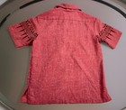 Iolani Hawaii 70   s Vintage Mens Medium Tiki Tribal Tapa Pullover Short Sleeve