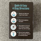 M3 Naturals Retainer And Denture Cleaner 120 Tablets Removes Bad Odors Stains