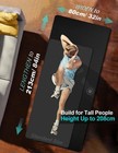 Extra Long   Wide Thick Yoga Mat For Tall Men   Women  84   X 32   X 7mm