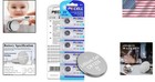 Cr1225 Lithium Battery 3v Button Cell Pack Of 5 For Thermometers Watches