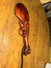 Maori Wahaika Carved War Club With Abalone Inlays 13 75    Long 