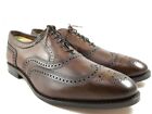 New Allen Edmonds   mcallister  Leather Wingtip Oxfords 14 D Dark Chili Usa 523n