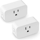 Linganzh Smart Plug 2 Pack  Mini Wifi Smart Socket Compatible With Alexa Echo Go