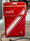 Vhtf Rare Coca Cola Mini Fridge Freezer Vintage Sears Kenmore Coke Cooler Works