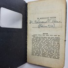 Vintage 1951-1954 Bank Accounting Passbook Ledger Booklet - Bloomington Illinois