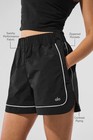 Aio Yoga Set Motivate Jacket   Track Short Suit Sport Casual Women Wear Size S-l