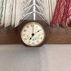 String Art Sailboat Clock Wooden Nautical Signed Tony Vincenti Italian  20x20
