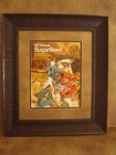 Vintage Oklahoma Sooners College Football Program Framed  39th Sugar Bowl 