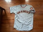 2006 Giants Eliezer Alfonzo Game Used Worn Road Jersey Size 50 Team Coa stamp