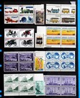 Us Postage Stamps Face Value  45  Unused Lot  125 Sheets Blocks Transportation